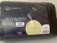 Zelesta royalbed black 200 x 200 300 gr - afbeelding 2 van  3