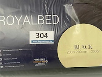 Zelesta royalbed black 200 x 200 300 gr - afbeelding 3 van  3