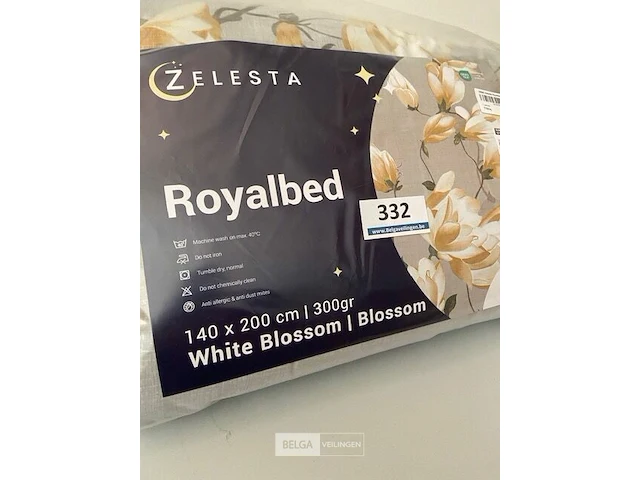 Zelesta royalbed een kleur 140 x 200 300 gr - afbeelding 3 van  3
