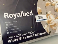 Zelesta royalbed een kleur 140 x 200 300 gr - afbeelding 3 van  3