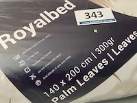 Zelesta royalbed een kleur 140 x 200 300 gr - afbeelding 3 van  3