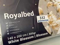Zelesta royalbed een kleur 140 x 200 300 gr - afbeelding 3 van  3