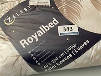 Zelesta royalbed een kleur 140 x 200 300 gr - afbeelding 1 van  3