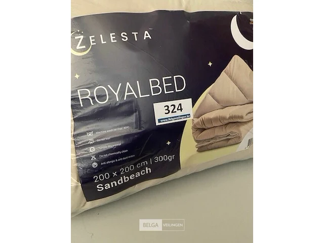 Zelesta royalbed een kleur 200 x 200 300 gr - afbeelding 3 van  3
