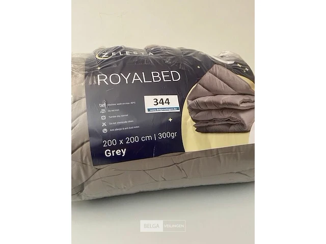 Zelesta royalbed een kleur 200 x 200 300 gr - afbeelding 2 van  3