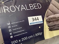 Zelesta royalbed een kleur 200 x 200 300 gr - afbeelding 3 van  3