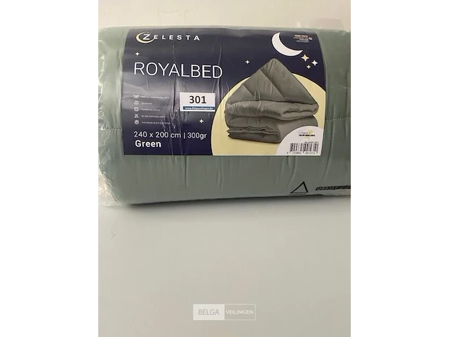 Zelesta royalbed een kleur 240 x 200 300 gr - afbeelding 1 van  3