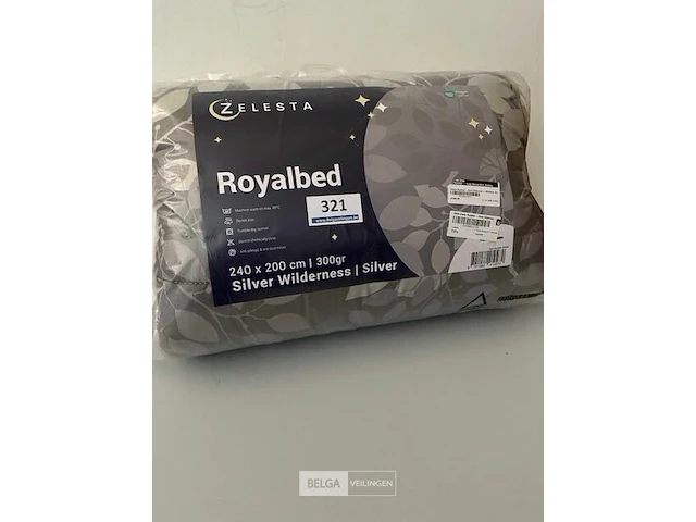 Zelesta royalbed een kleur 240 x 200 300 gr - afbeelding 1 van  3