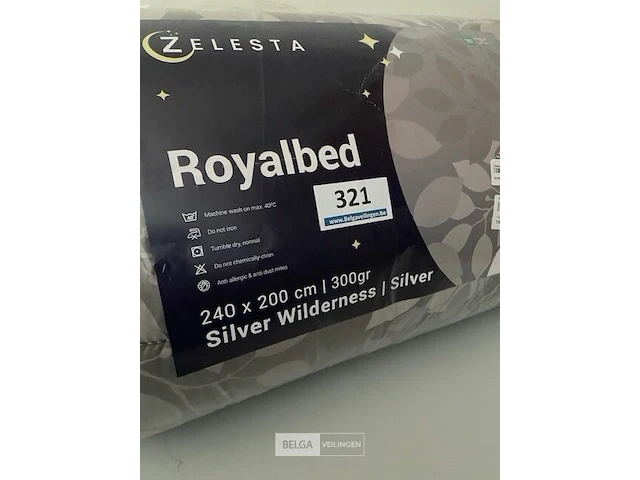 Zelesta royalbed een kleur 240 x 200 300 gr - afbeelding 3 van  3