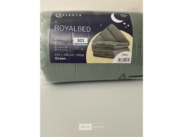 Zelesta royalbed een kleur 240 x 200 300 gr - afbeelding 1 van  3