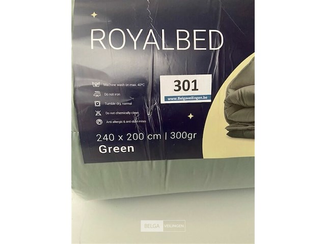 Zelesta royalbed een kleur 240 x 200 300 gr - afbeelding 3 van  3