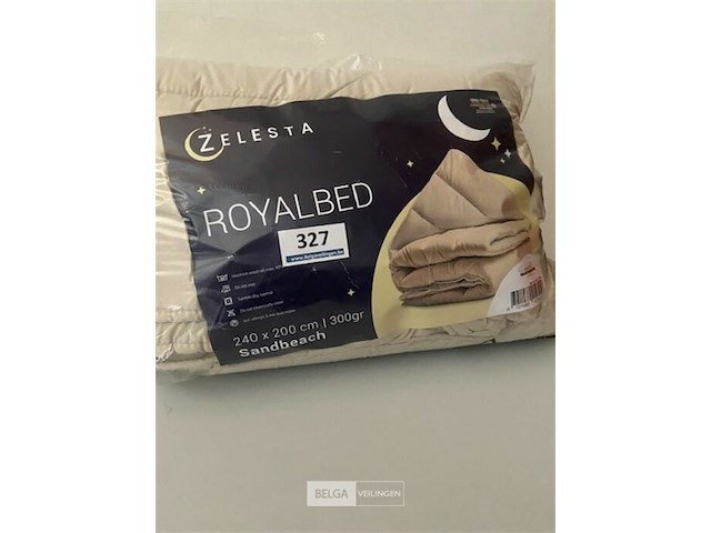 Zelesta royalbed een kleur 240 x 200 300 gr - afbeelding 2 van  3