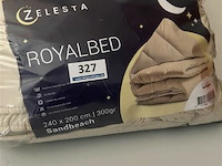 Zelesta royalbed een kleur 240 x 200 300 gr - afbeelding 2 van  3