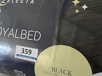 Zelesta royalbed een kleur black 200 x 200 300 gr - afbeelding 3 van  3
