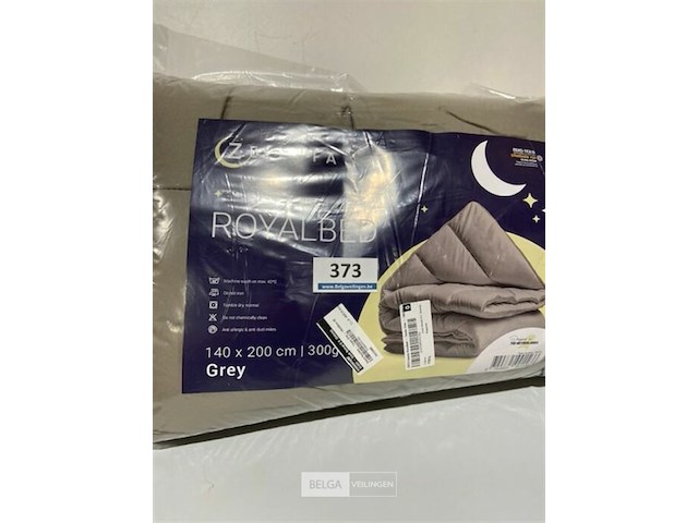 Zelesta royalbed een kleur grey 140 x 200 - afbeelding 1 van  3