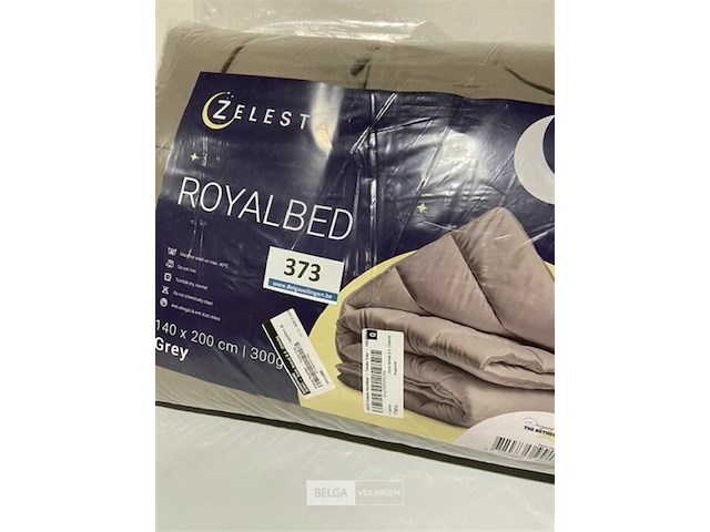 Zelesta royalbed een kleur grey 140 x 200 - afbeelding 3 van  3