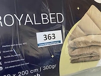 Zelesta royalbed een kleur sandbeach 200 x 200 300 gr - afbeelding 3 van  3