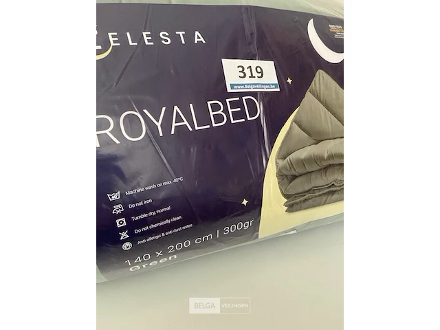 Zelesta royalbed green 140 x 200 300 gr - afbeelding 3 van  3