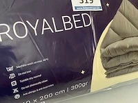 Zelesta royalbed green 140 x 200 300 gr - afbeelding 3 van  3