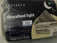 Zelesta royalbed light 150 gr twee kleuren 240 x 200