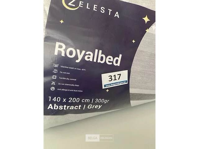 Zelesta royalbed twee kleuren 140 x 200 300 gr - afbeelding 3 van  3