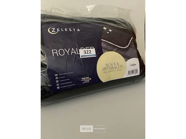 Zelesta royalbed twee kleuren 140 x 200 300 gr - afbeelding 2 van  3