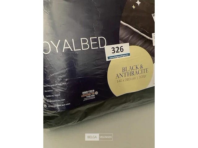 Zelesta royalbed twee kleuren 140 x 200 300 gr - afbeelding 3 van  3