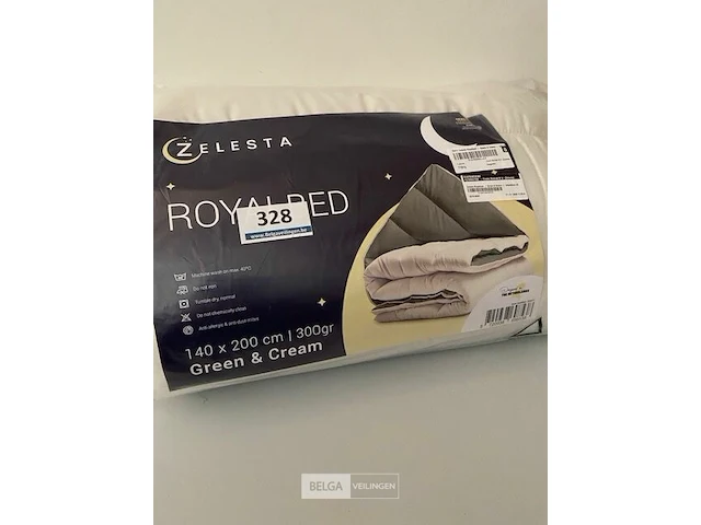 Zelesta royalbed twee kleuren 140 x 200 300 gr - afbeelding 1 van  3