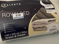 Zelesta royalbed twee kleuren 140 x 200 300 gr - afbeelding 2 van  3