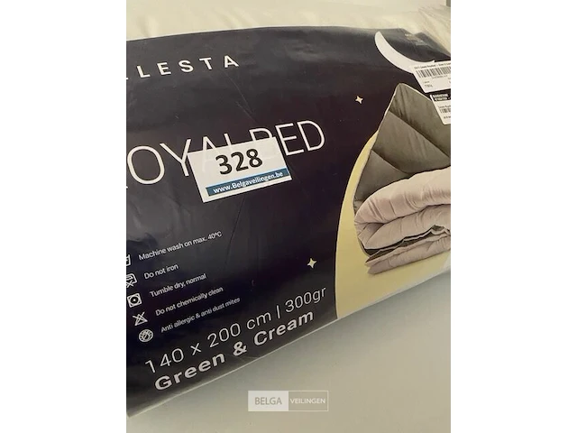 Zelesta royalbed twee kleuren 140 x 200 300 gr - afbeelding 3 van  3