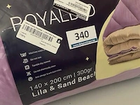 Zelesta royalbed twee kleuren 140 x 200 300 gr - afbeelding 3 van  3