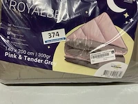 Zelesta royalbed twee kleuren 140 x 200 300 gr - afbeelding 2 van  3