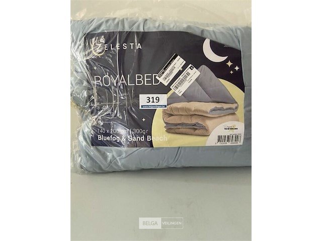 Zelesta royalbed twee kleuren 140 x 200 300 gr - afbeelding 1 van  3