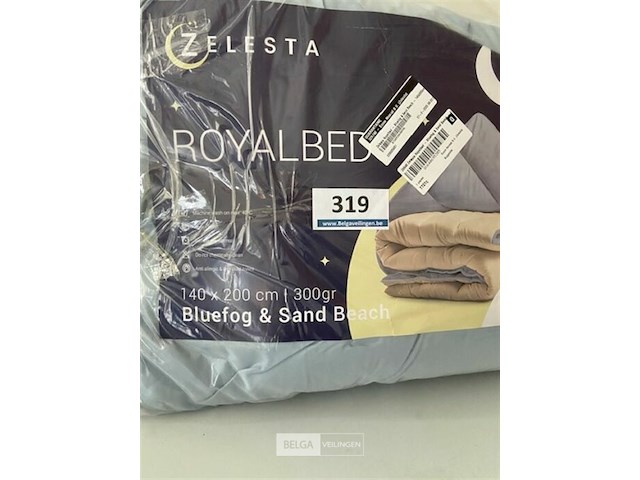 Zelesta royalbed twee kleuren 140 x 200 300 gr - afbeelding 3 van  3