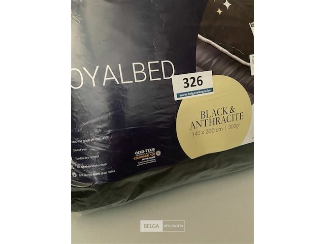 Zelesta royalbed twee kleuren 140 x 200 300 gr - afbeelding 3 van  3