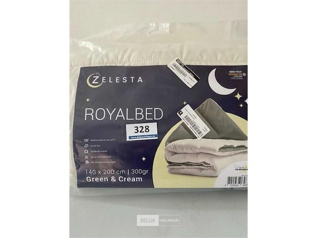 Zelesta royalbed twee kleuren 140 x 200 300 gr - afbeelding 2 van  3