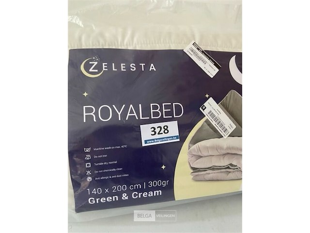 Zelesta royalbed twee kleuren 140 x 200 300 gr - afbeelding 3 van  3