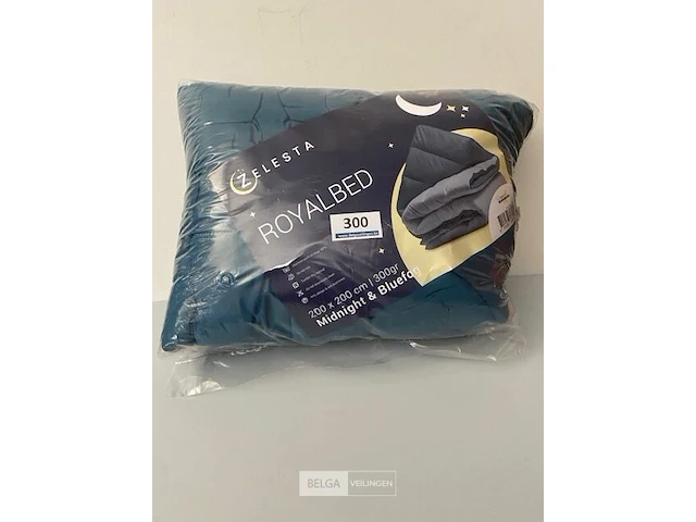 Zelesta royalbed twee kleuren 200 x 200 300 gr - afbeelding 2 van  3