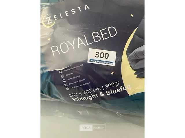 Zelesta royalbed twee kleuren 200 x 200 300 gr - afbeelding 3 van  3
