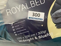 Zelesta royalbed twee kleuren 200 x 200 300 gr - afbeelding 3 van  3