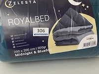 Zelesta royalbed twee kleuren 200 x 200 300 gr - afbeelding 1 van  3
