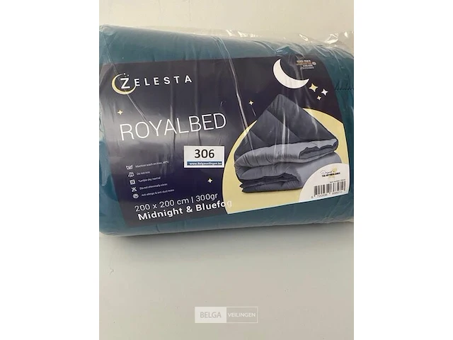 Zelesta royalbed twee kleuren 200 x 200 300 gr - afbeelding 2 van  3