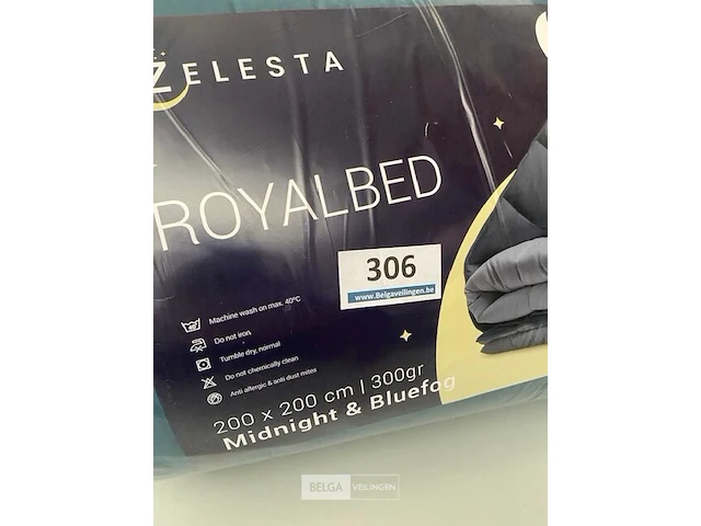 Zelesta royalbed twee kleuren 200 x 200 300 gr - afbeelding 3 van  3