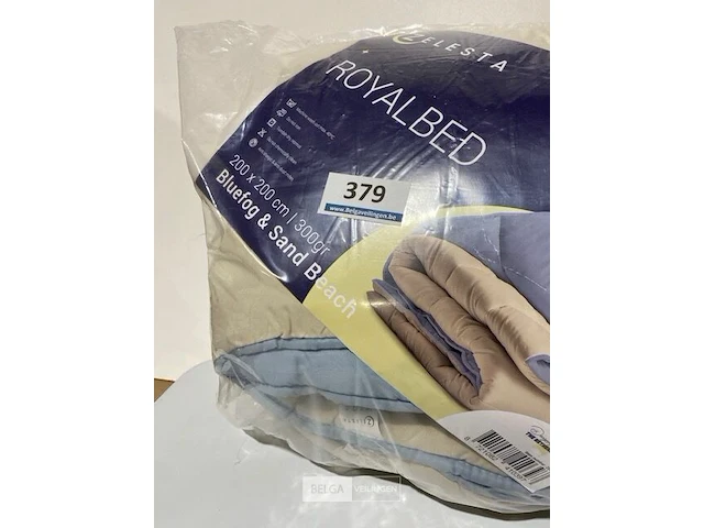 Zelesta royalbed twee kleuren 200 x 200 300 gr - afbeelding 1 van  3
