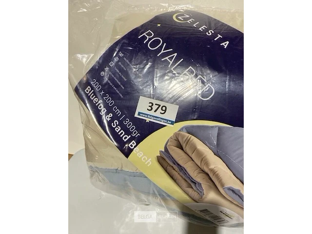 Zelesta royalbed twee kleuren 200 x 200 300 gr - afbeelding 3 van  3
