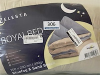 Zelesta royalbed twee kleuren 200 x 200 300 gr - afbeelding 2 van  3