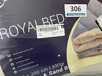 Zelesta royalbed twee kleuren 200 x 200 300 gr - afbeelding 3 van  3