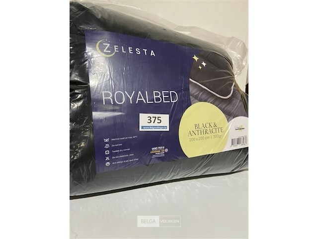 Zelesta royalbed twee kleuren 200 x 200 300 gr - afbeelding 1 van  3