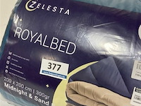 Zelesta royalbed twee kleuren 200 x 200 300 gr - afbeelding 3 van  3