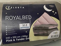 Zelesta royalbed twee kleuren 240 x 200 300 gr - afbeelding 1 van  3